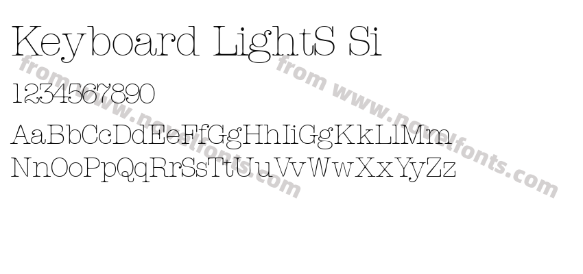 Keyboard LightS SiPreview