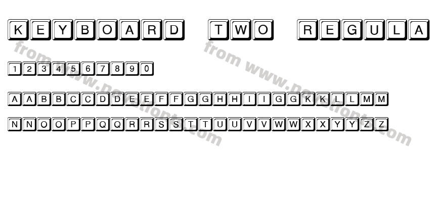 Keyboard Two RegularPreview