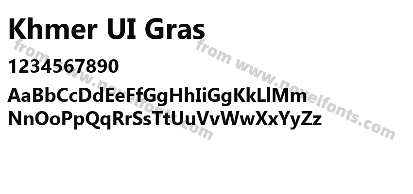 Khmer UI GrasPreview