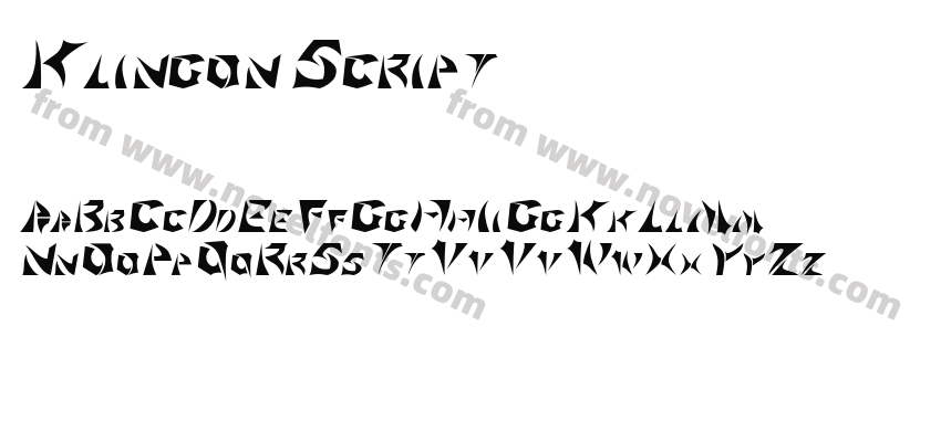 Klingon ScriptPreview