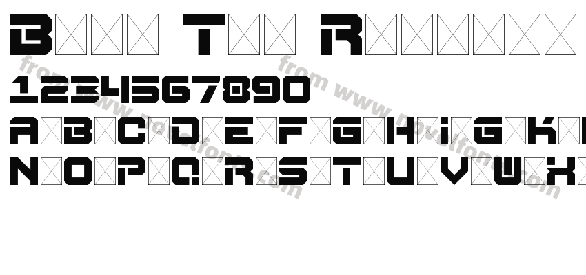 Bloc Tek RegularPreview