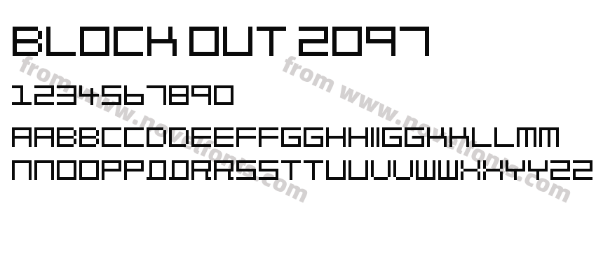 Block Out 2097Preview