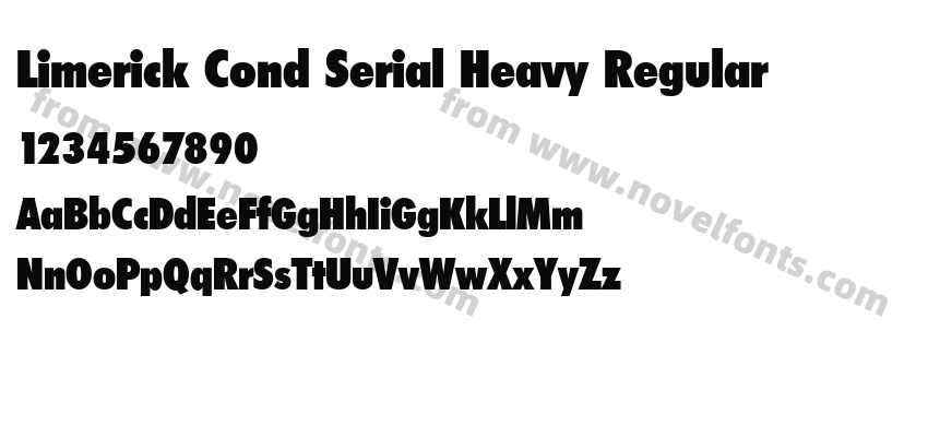 Limerick Cond Serial Heavy RegularPreview