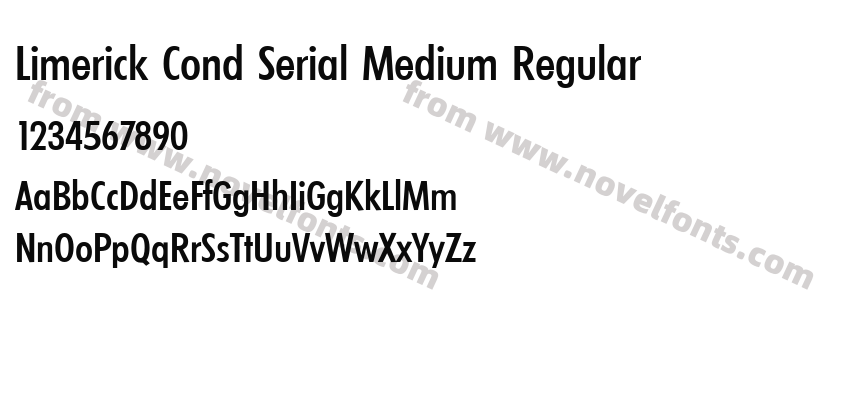 Limerick Cond Serial Medium RegularPreview