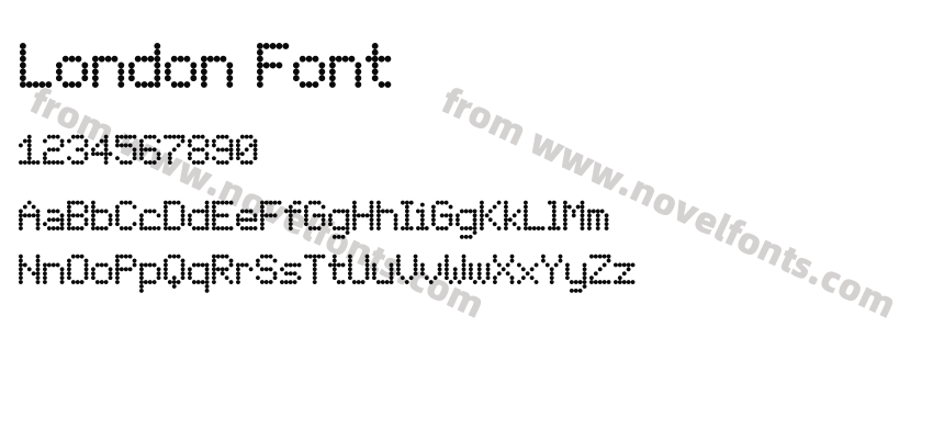 London FontPreview