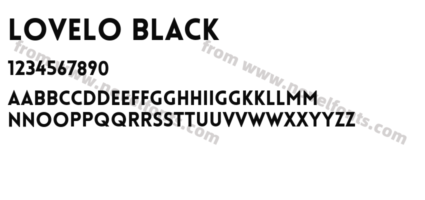 Lovelo BlackPreview