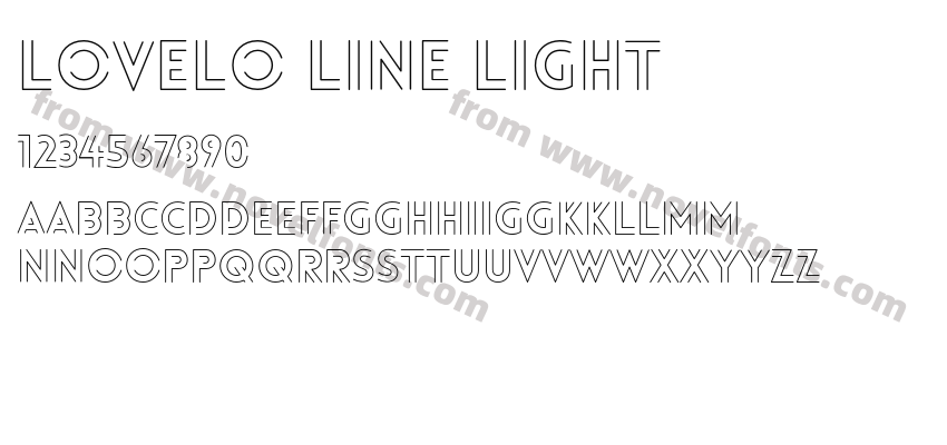 Lovelo Line LightPreview