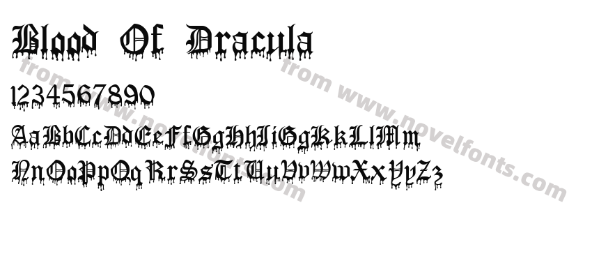 Blood Of DraculaPreview