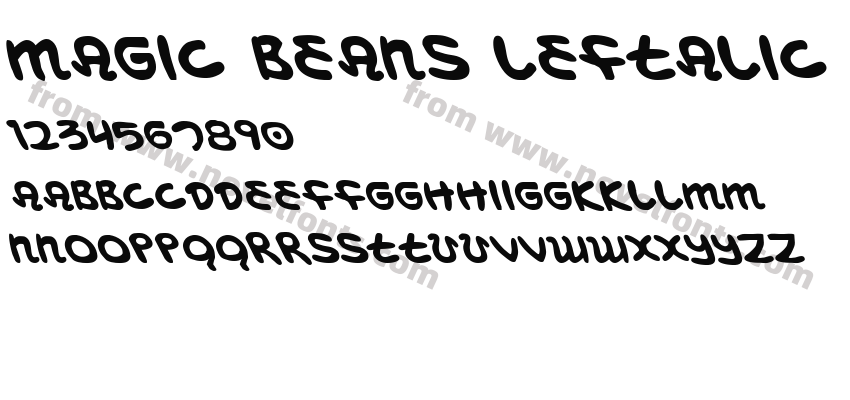 Magic Beans LeftalicPreview