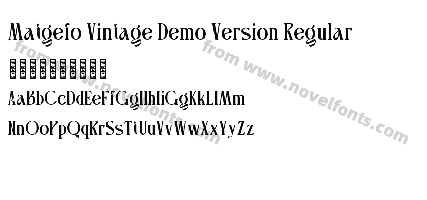 Matgefo Vintage Demo Version RegularPreview