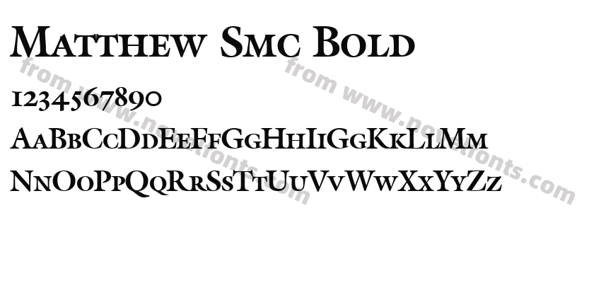 Matthew Smc BoldPreview