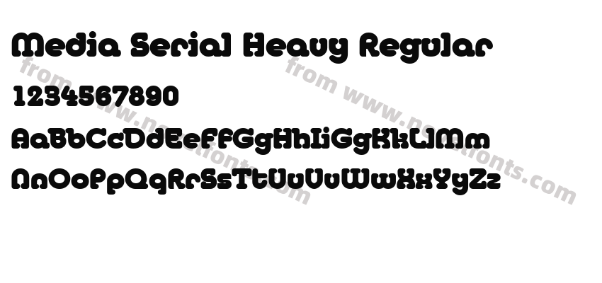 Media Serial Heavy RegularPreview