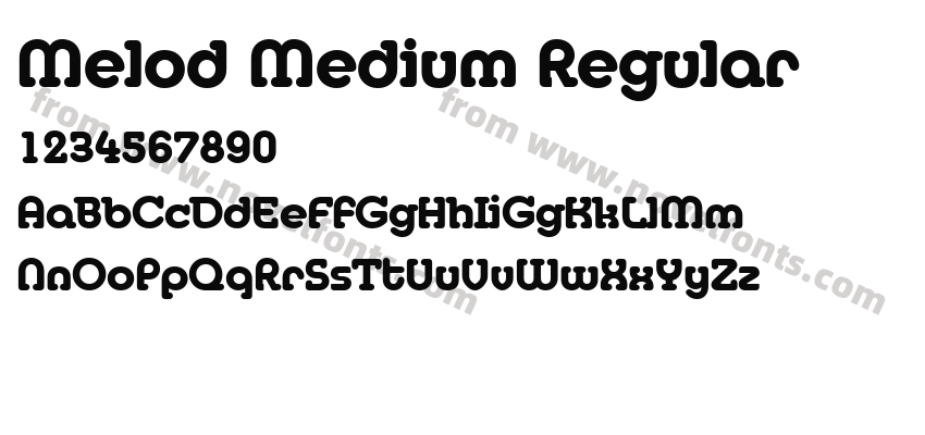 Melod Medium RegularPreview