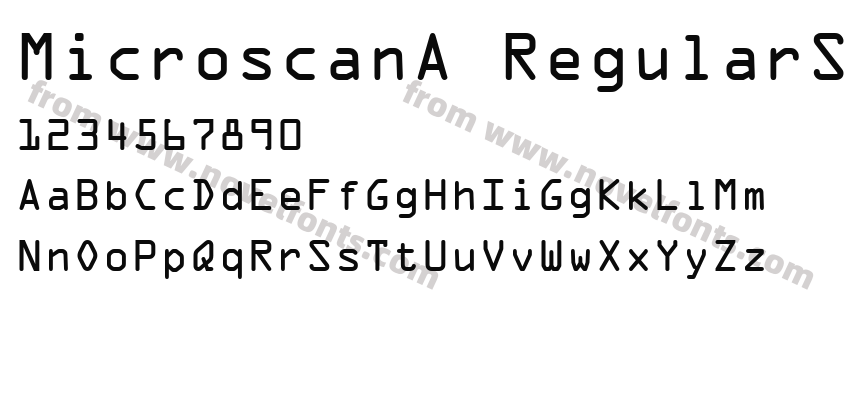 MicroscanA RegularSWFTEPreview