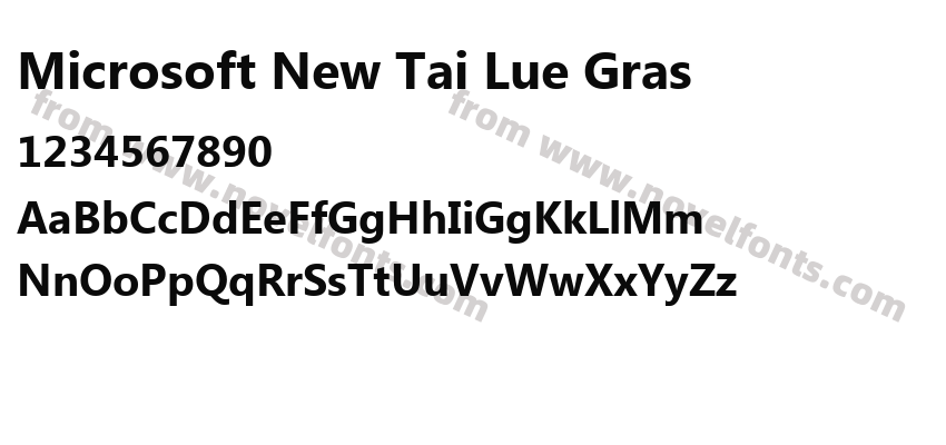 Microsoft New Tai Lue GrasPreview