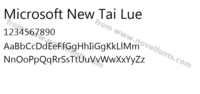 Microsoft New Tai LuePreview