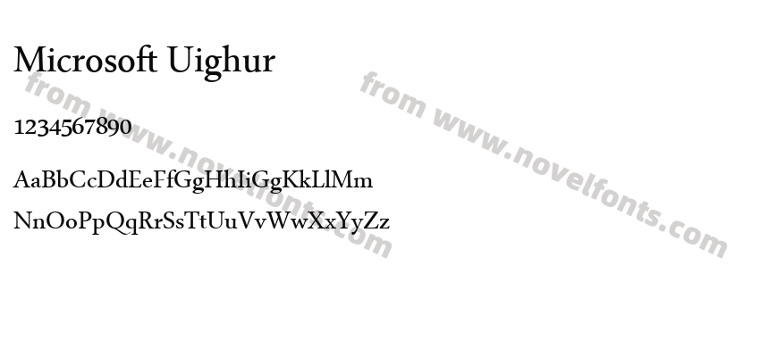 Microsoft UighurPreview