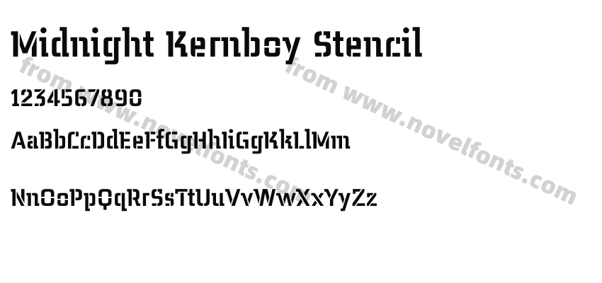 Midnight Kernboy StencilPreview