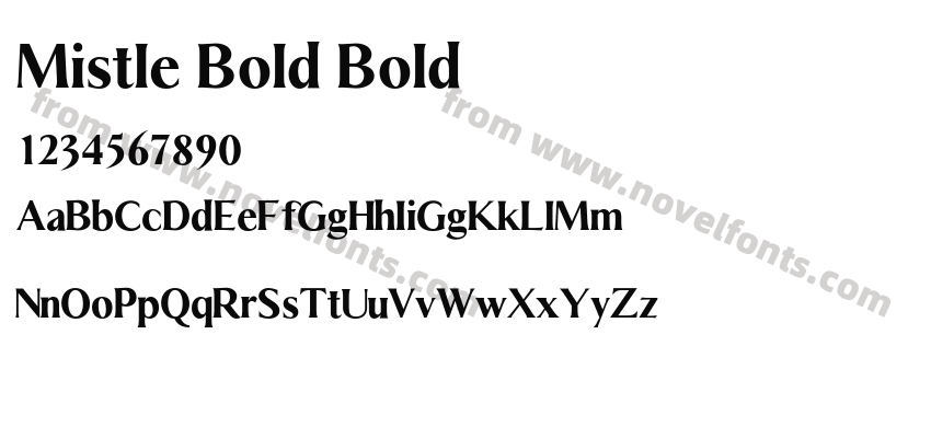 Mistle Bold BoldPreview