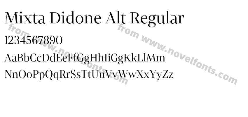 Mixta Didone Alt RegularPreview