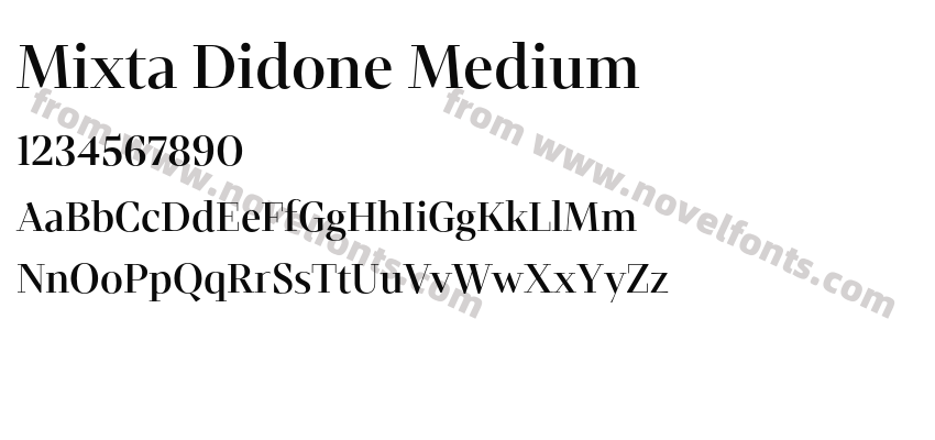 Mixta Didone MediumPreview