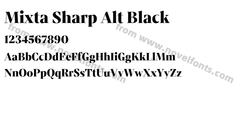 Mixta Sharp Alt BlackPreview