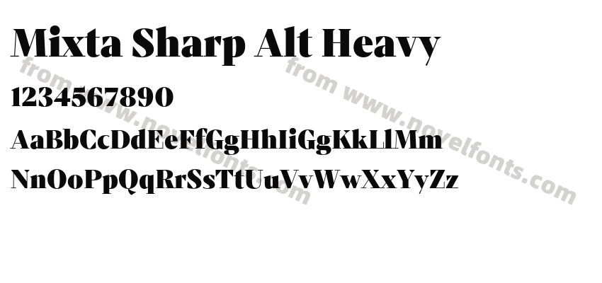 Mixta Sharp Alt HeavyPreview