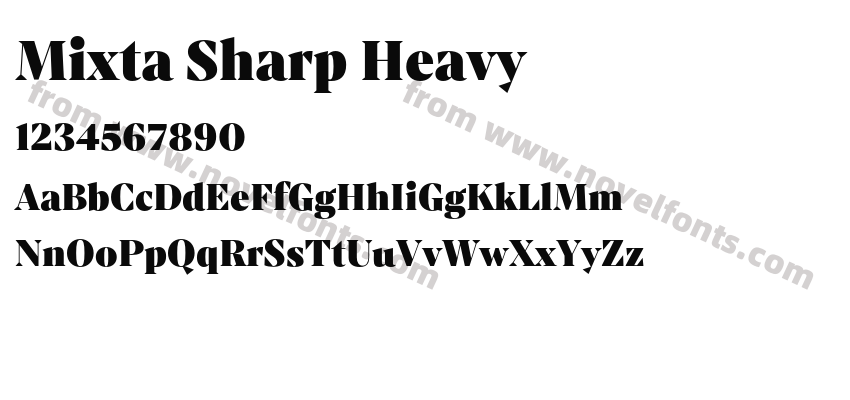 Mixta Sharp HeavyPreview