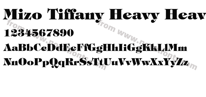 Mizo Tiffany Heavy HeavyPreview