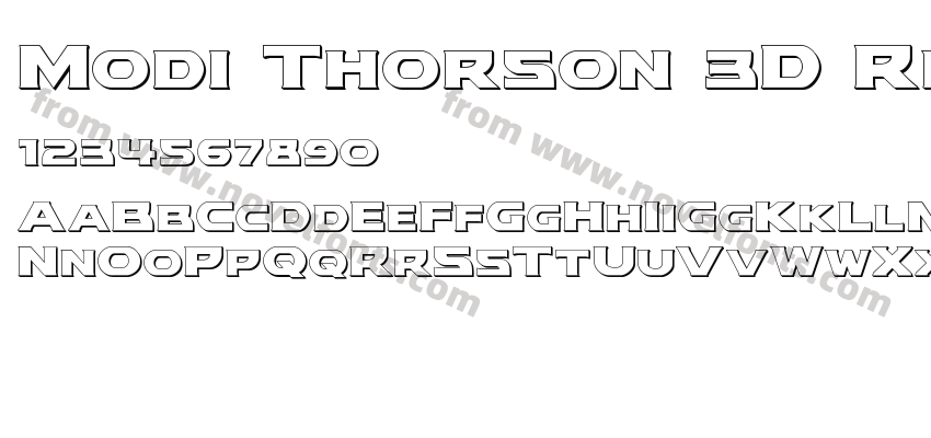 Modi Thorson 3D RegularPreview