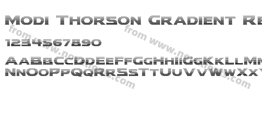 Modi Thorson Gradient RegularPreview