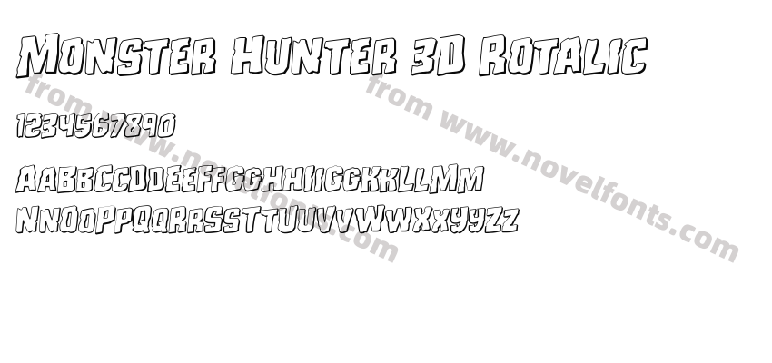 Monster Hunter 3D RotalicPreview