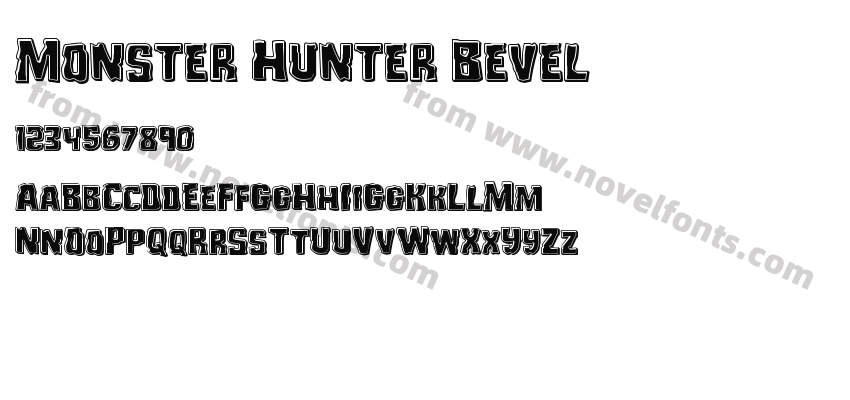 Monster Hunter BevelPreview