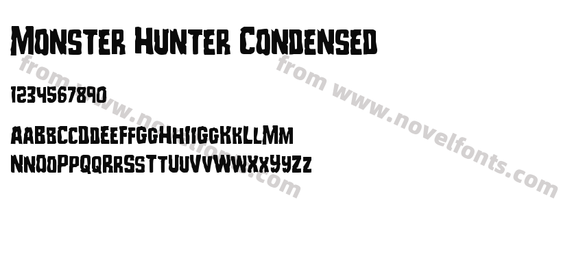 Monster Hunter CondensedPreview