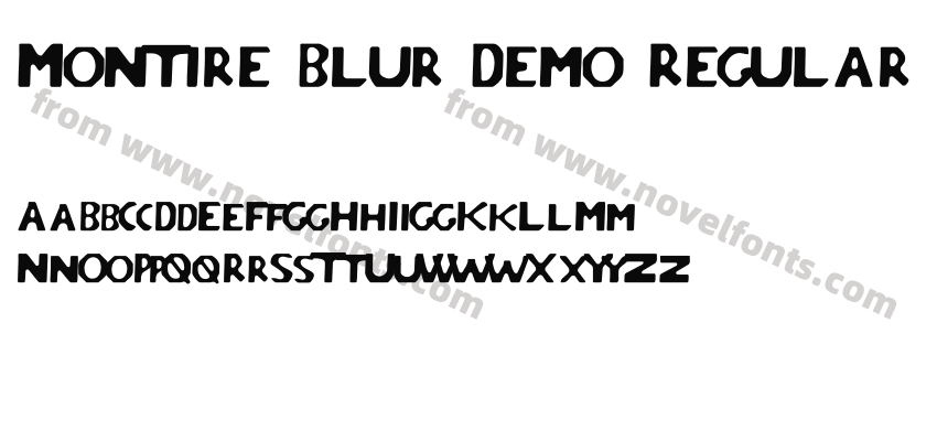 Montire Blur Demo RegularPreview