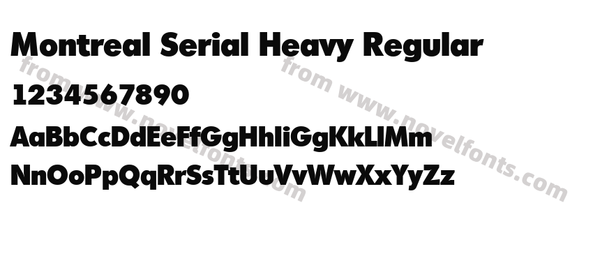 Montreal Serial Heavy RegularPreview