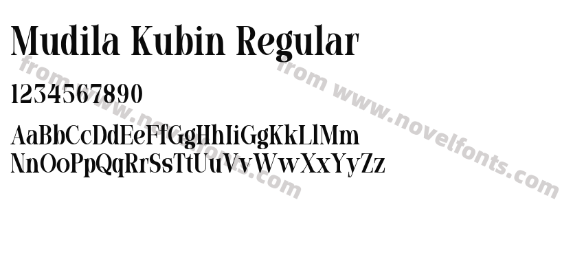 Mudila Kubin RegularPreview