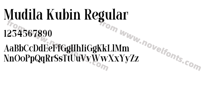 Mudila Kubin RegularPreview