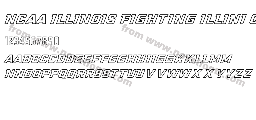 NCAA Illinois Fighting Illini OutlinePreview