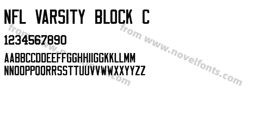 NFL Varsity Block CPreview