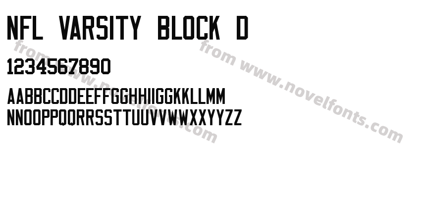 NFL Varsity Block DPreview