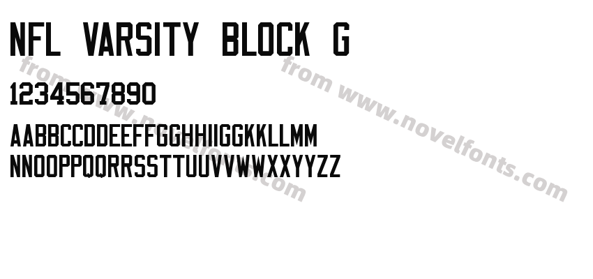 NFL Varsity Block GPreview