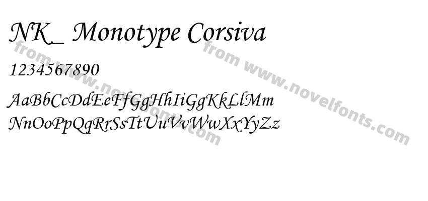 NK_ Monotype CorsivaPreview