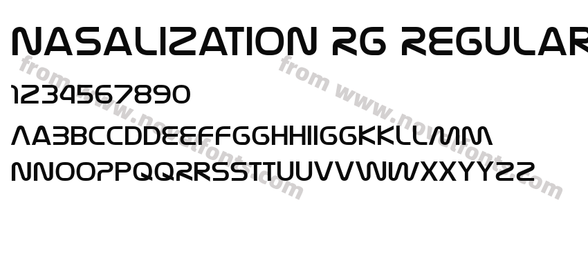 Nasalization Rg RegularPreview