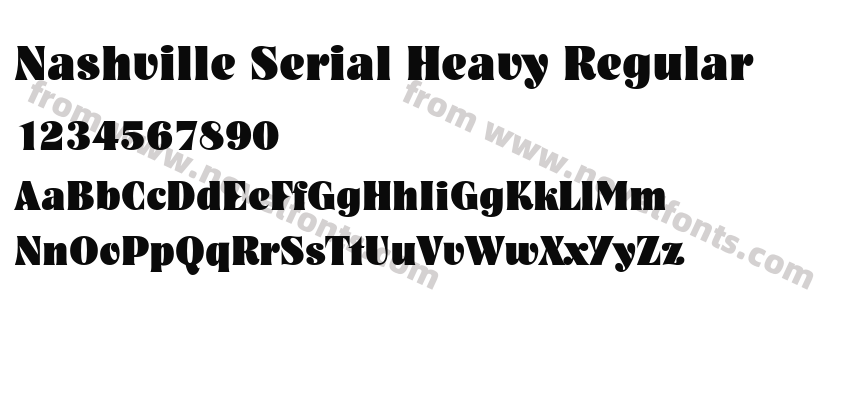 Nashville Serial Heavy RegularPreview