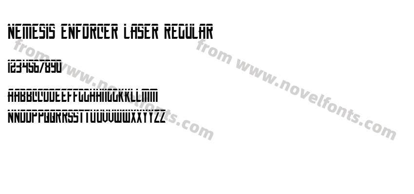 Nemesis Enforcer Laser RegularPreview