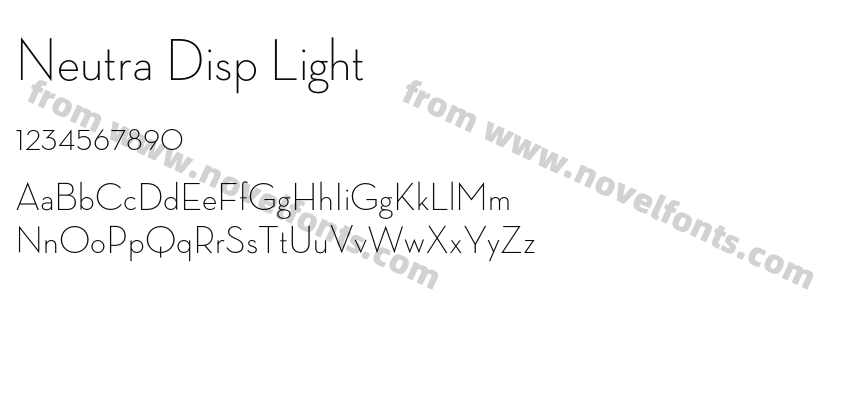 Neutra Disp LightPreview