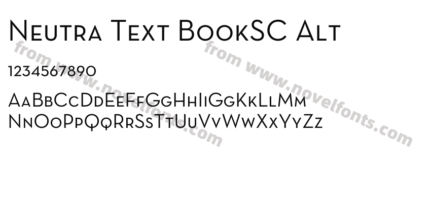 Neutra Text BookSC AltPreview