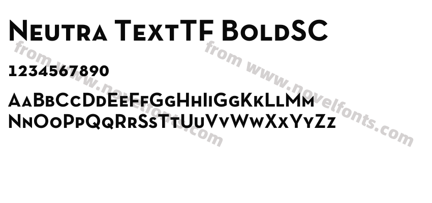 Neutra TextTF BoldSCPreview