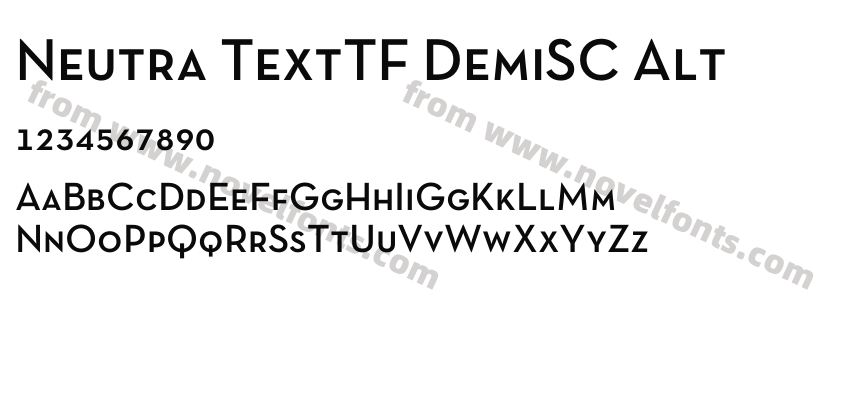 Neutra TextTF DemiSC AltPreview